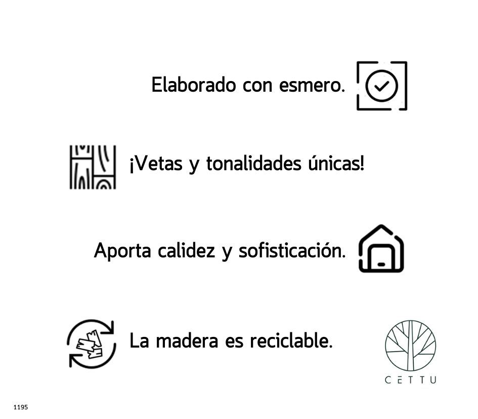 Tabla para pan kurv. Corte, sirva y decore su mesa.